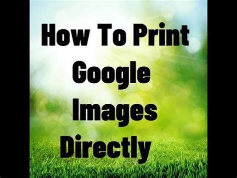 How to Print a Google Image: A Journey Through Digital and Physical Realms