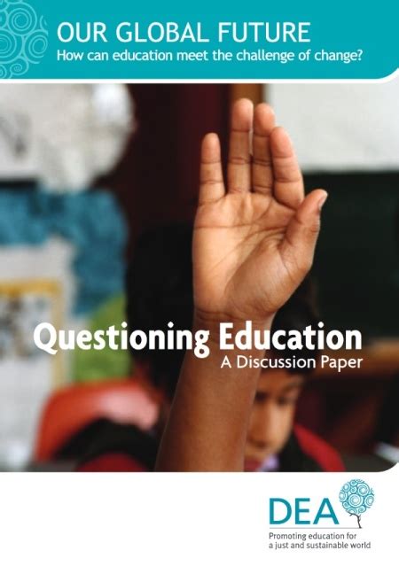  Questioning Education: Learning in and for the World - A Glimpse into the Mind of a Radical Pedagogical Thinker